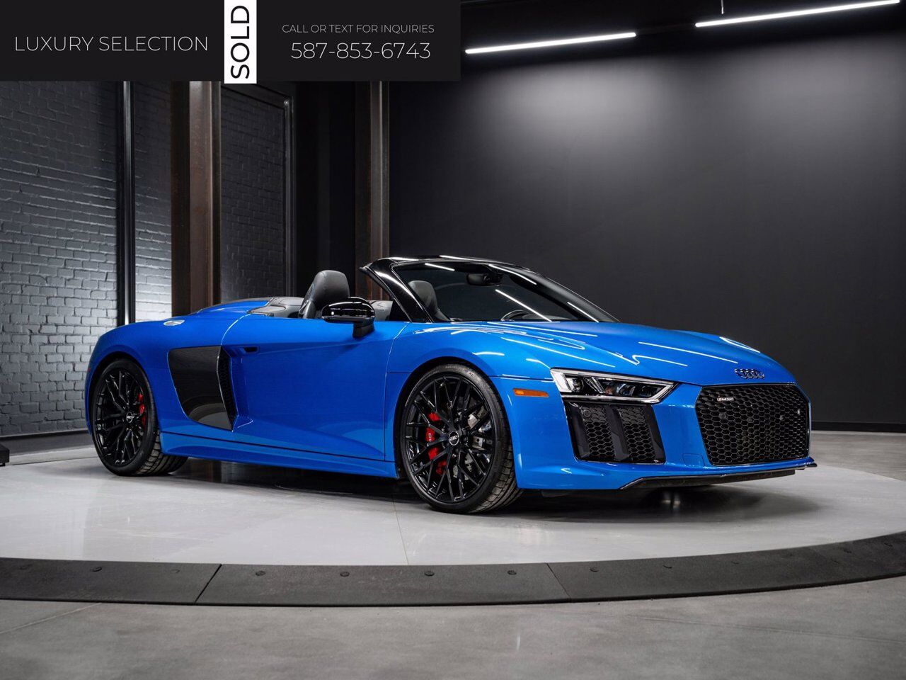 Audi r8 spyder 2018