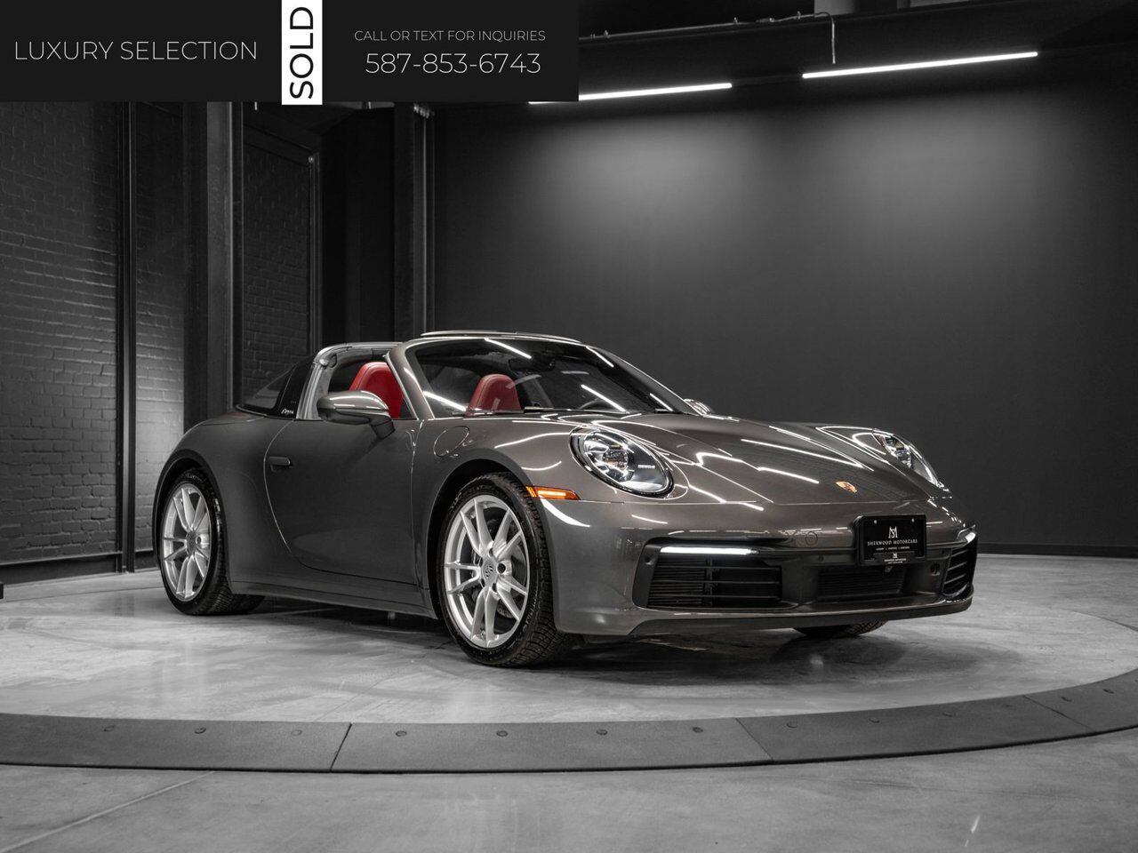 Porsche 911 targa 2021
