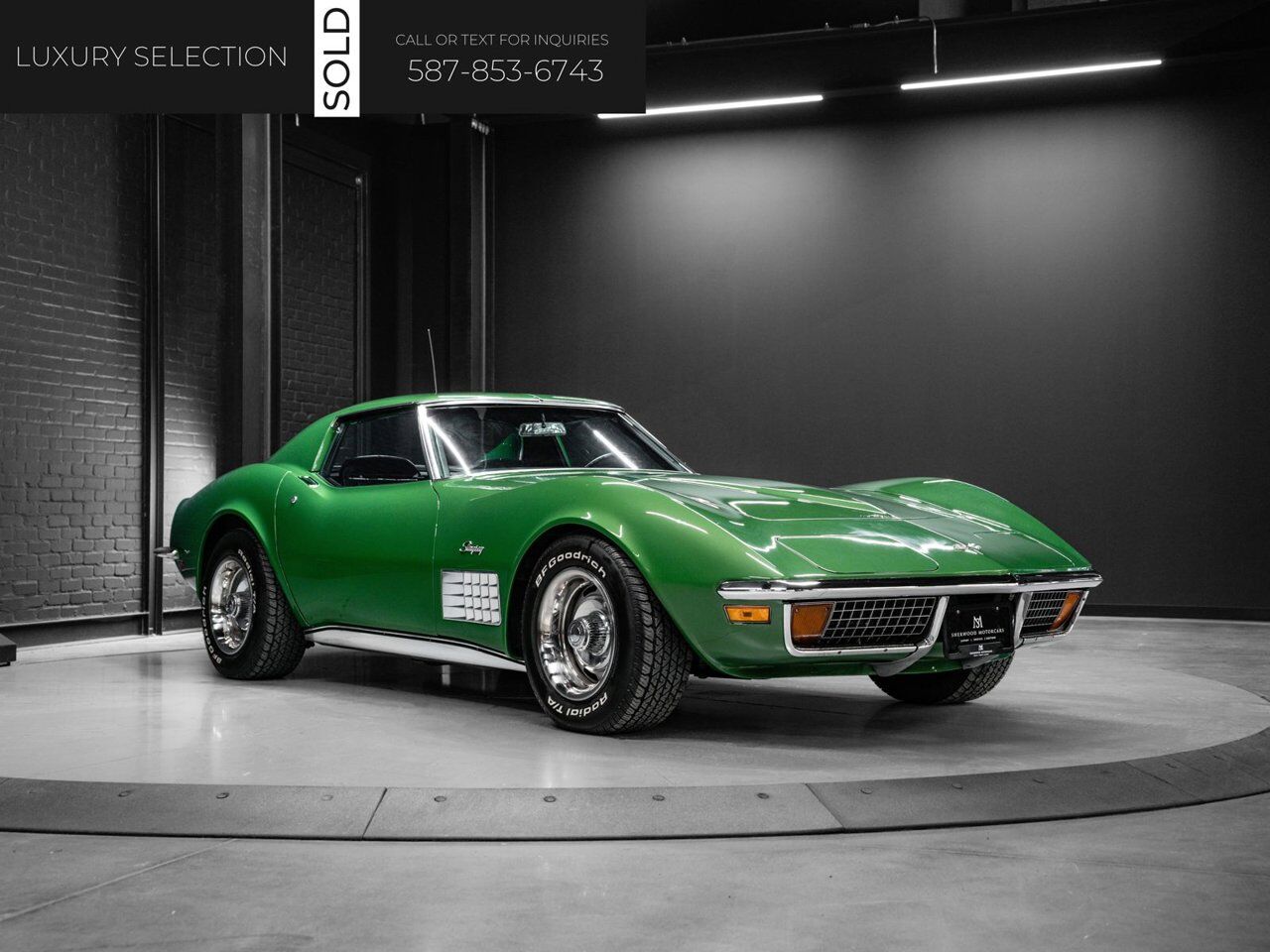 Chevrolet corvette stingray 1972