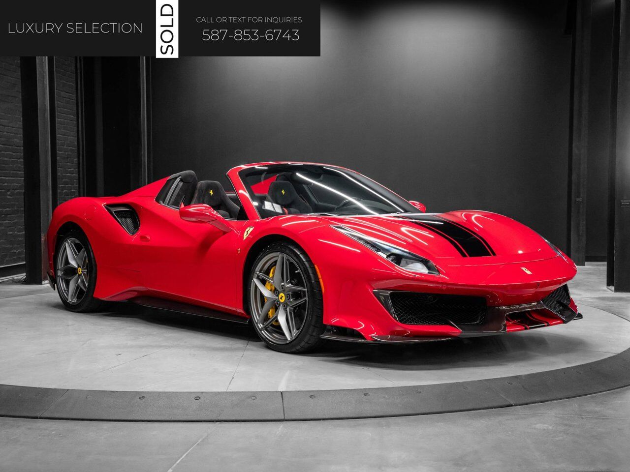 Ferrari 488 pista spider 2019